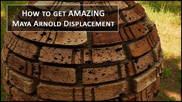 Maya Arnold Displacement Part 2: How to Get AMAZING Displacement Renders