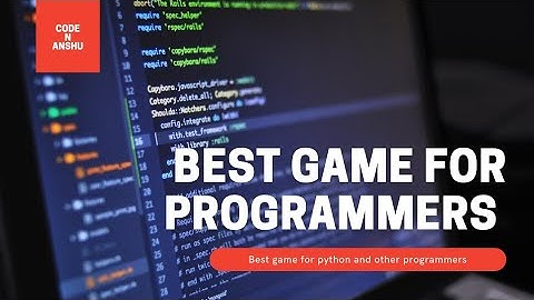 Best Games For Programmers|| Games To Practice Programming skills Upgrade #coding Skills