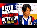 Keito Nakamura post match interview | Japan draw with Sweden in World Cup 