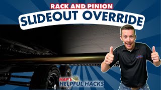 How To Manually Retract Your Rack and Pinion RV Slide