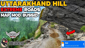 UNDUH! 🔥 Mod Peta Uttarakhand EXTREME HILLs untuk Bus Simulator Indonesia।Mod Peta Bussid 4.3.3