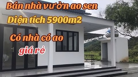 gia đình lâm cảnh nợ nần không kha năng trả nợ cần bán gấp lô đất nhà vườn ao sen đẹp tâm huyết