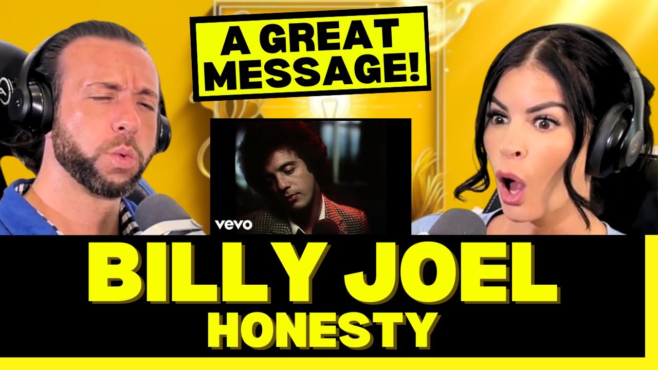 BILLY WAS WISE EVEN IN HIS YOUNGER YEARS!  First Time Hearing Billy Joel - Honesty Reaction!