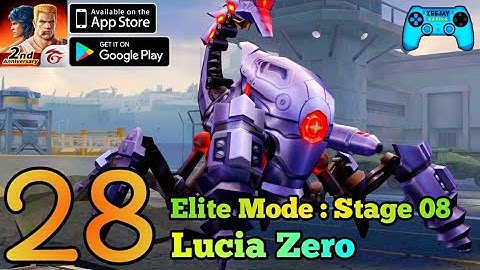 Garena Contra Returns | Elite Mode | Stage 8 : Lucia Zero | Android/iOS Walkthrough Gameplay