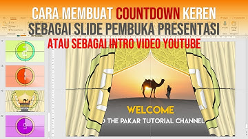 Membuat Slide Pembuka Presentasi yang Keren dengan Count Down