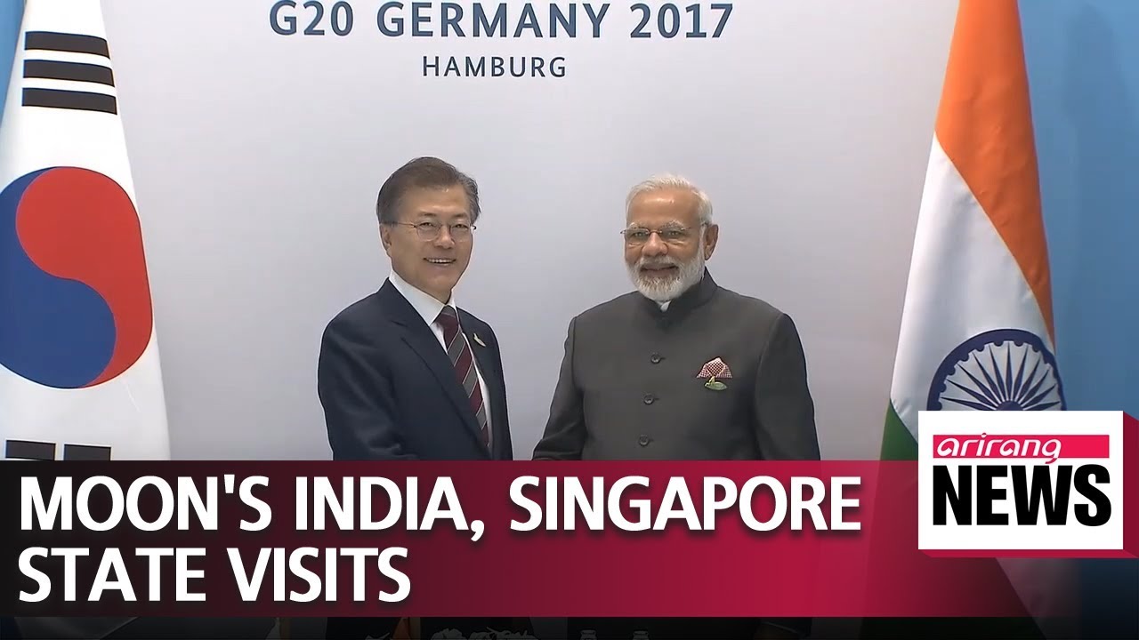 S Korean President Moon to make state visits to India Singapore next week