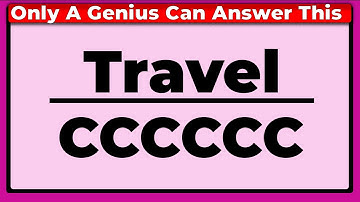 20 Hard Brain Teasers That Will Boost Your Thinking, Only a GENIUS Can Answer | Rebus Puzzles Part 7
