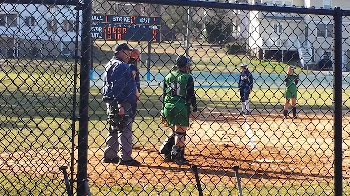 20140402 163537 Martha Zhang  hit triple, Choate v...