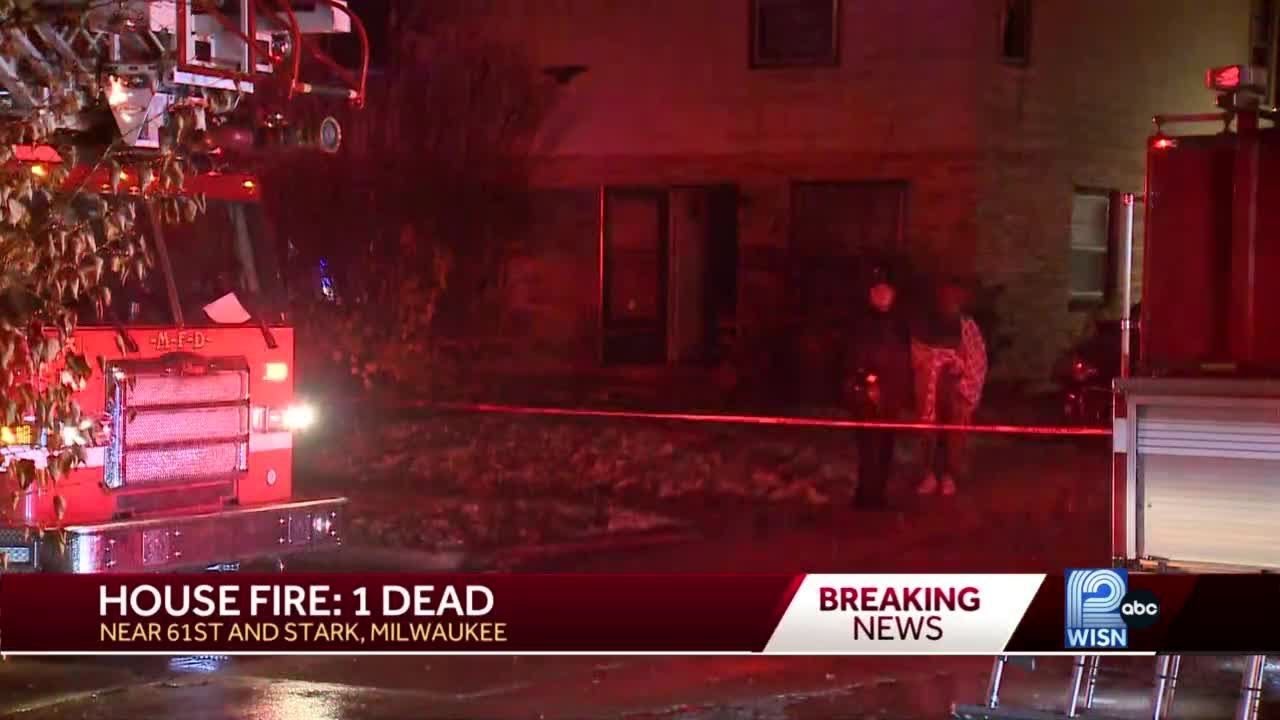 Person dies in fire in Milwaukee townhouse - YouTube