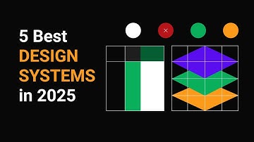 Top 5 best design systems in 2025 #DesignSystems #FutureOfDesign #UXTrends