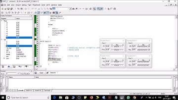 Transmit and Receive Serial Interrupt in Keil 8051 C Programming