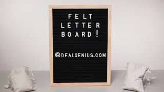 Felt Letter Board By Ilyapa – 12x16” Changeable Message Sign screenshot 5
