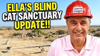 Checking out the PROGRESS at ELLA'S BLIND CAT SANCTUARY!!