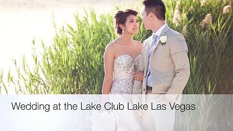 Wedding at the Lake Club Lake Las Vegas