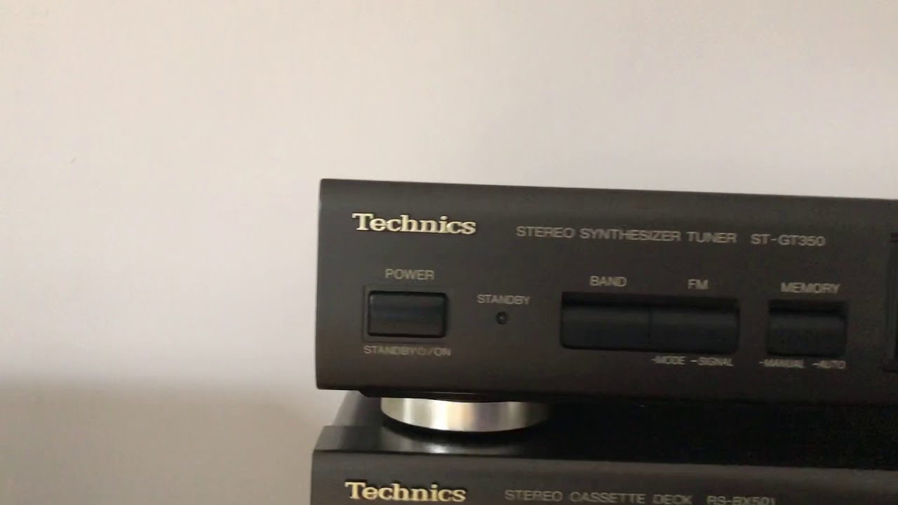 Technics ST-GT350 - YouTube
