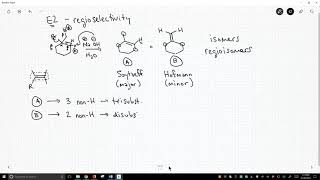 big 4 E2 regiochemistry