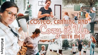 WEEKEND VLOG: a daycation,fall porch makeover, + canning for the first time | FALLIDAYS 2022