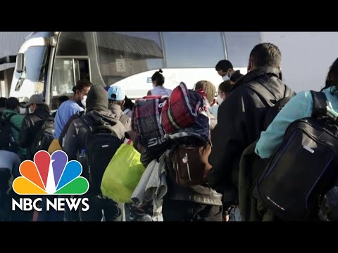 Texas Gov. Abbott Sends Buses Full Of Migrants To Washington and New York