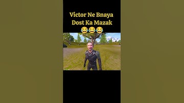 Victor Ne Banaya Dost Ka Mazak 😜😜😂😂😂#funny #pubgmobile #pubgfunny #bgmishorts #funnyvideo