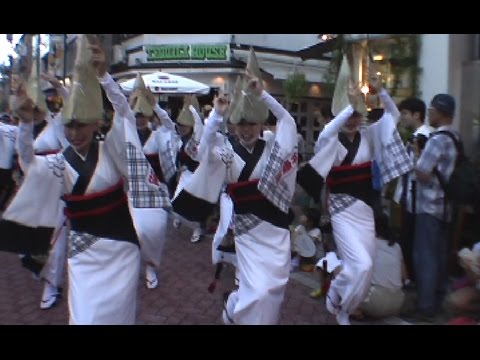 「弁慶連」 高円寺阿波おどり　ルック第２演舞場　2014.8.23