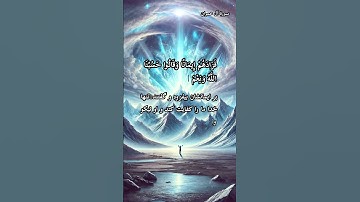 ✨آیه ۱۷۳ سوره آل عمران: وقتی همه چیز علیه توست، بگو: خداوند برای من کافی است.او بهترین کارساز است.💪