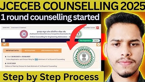 HOW TO FILL 1 ROUND COUNSELLING IN JCECEB STEP BY STEP| COLLEGE CHOICE FILLING |@Shekhar4700