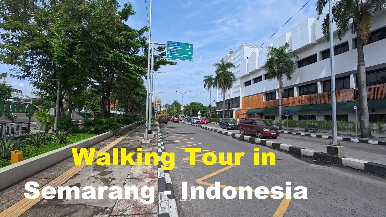 Walking Tour Semarang | From Alon Alon Grand Mosque to the Ornamental Fish Market via Jl. Agus Salim
