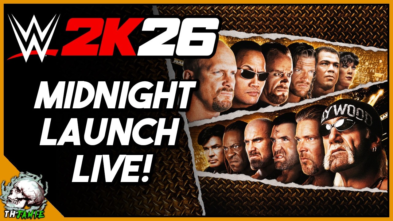 WWE 2K26 LAUNCH NIGHT LIVE!