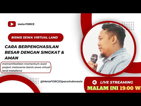 memamfaatkan momentum awal project metaverse bisnis sewa virtual land metaforce