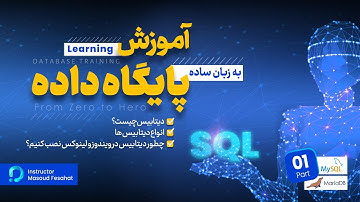 آموزش دیتابیس |اموزش mysql | اموزش sql | اموزش کامل دیتابیس | قسمت اول