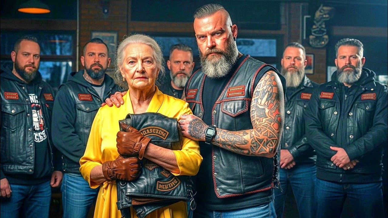 Hells Angels Laughed at the Frail Old Woman… Until She Revealed the Original Patch That Started It..