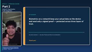 BCN2173 | OPERATING SYSTEMS | Video Presentation | (Section 01) SEM II SESSION 2025/2026