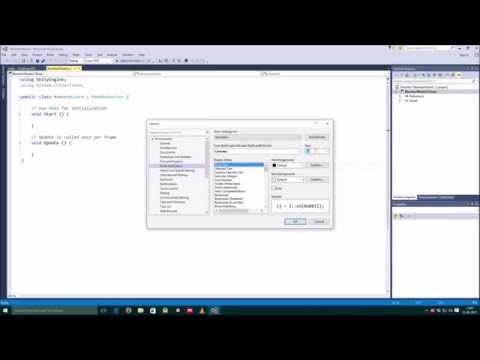 Change Code Font Size in Visual Studio Editor
