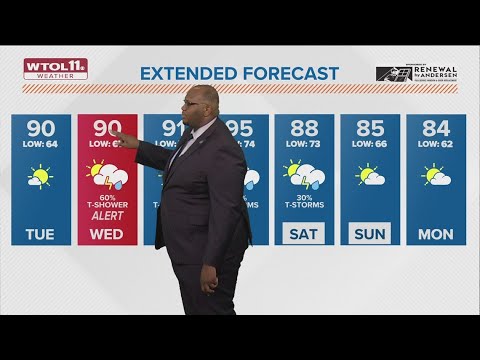 What's the weather today? WTOL 11 forecast calls for heat and humidity ...