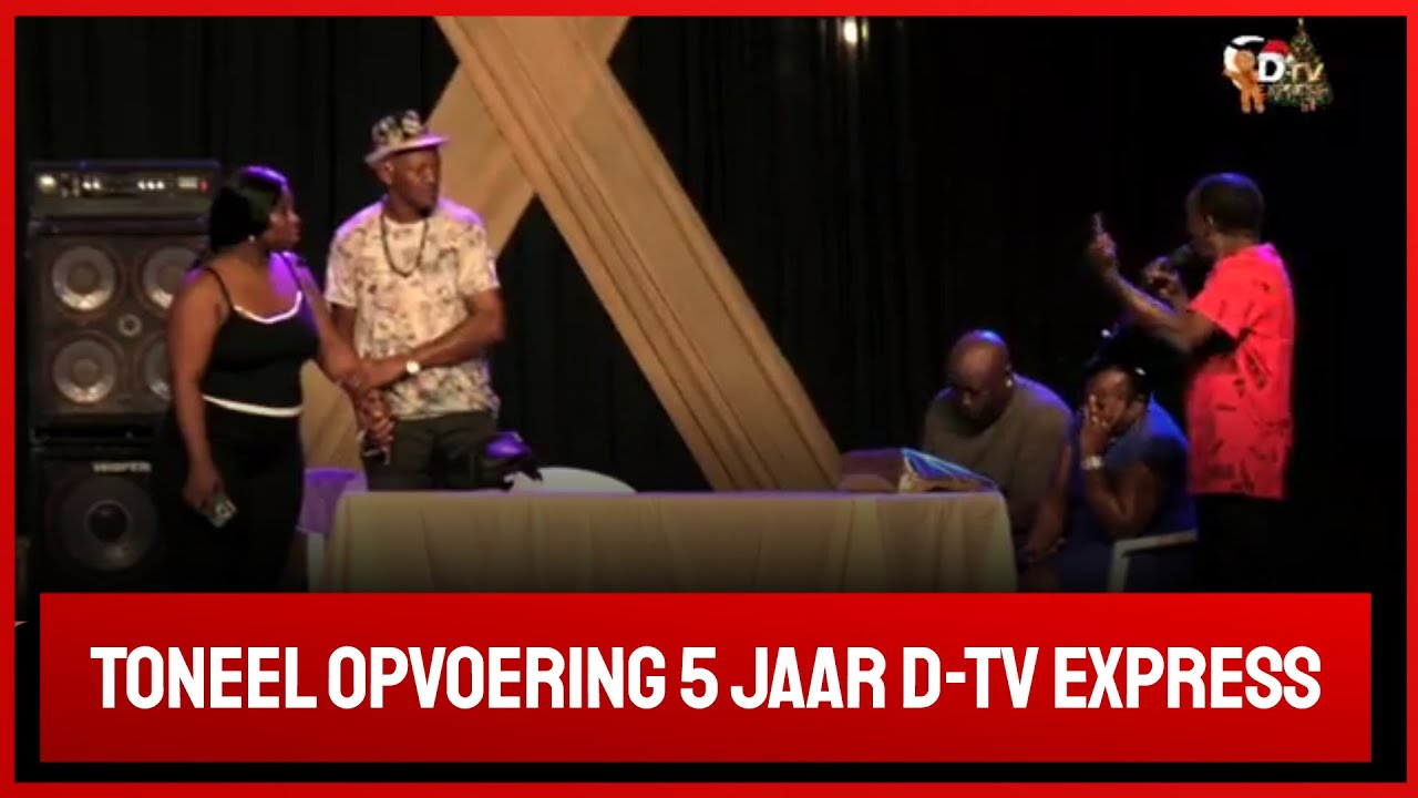 Toneel opvoering 5 jaar D-TV Express NIS
