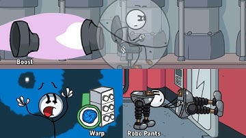 Boost, Warp, & Robo Pants but they