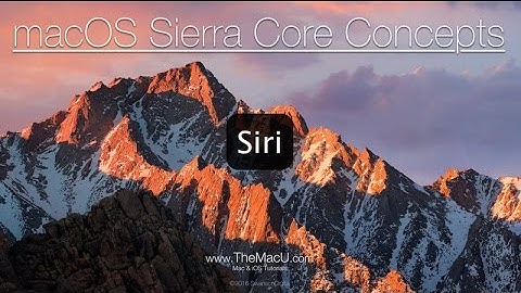 Mac Tutorial: How to use Siri in macOS Sierra