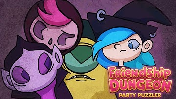 Friendship Dungeon: Party Puzzler - Gameplay [Puzzle/Action/Roguelite/Dungeon Crawler/1-4 players]