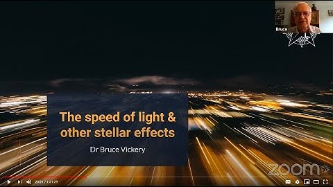 Speed of light and other stellar effects