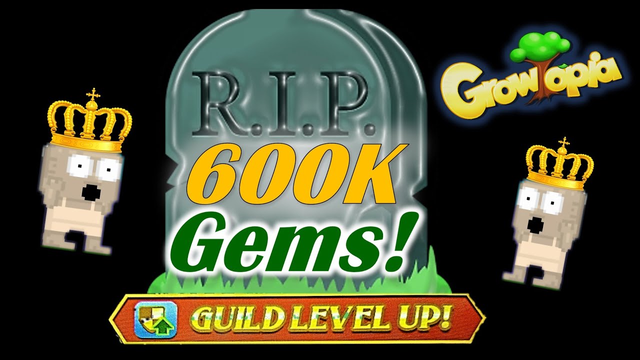 R.I.P. 600K Gems!? | Growtopia | Eranetti