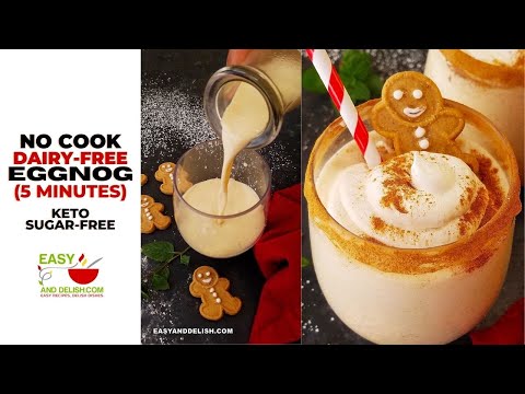 How to Make Eggnog (Dairy-Free): For Lactose Intolerant Individuals!