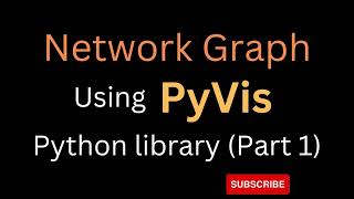 1. Visualize Your Network Data with Pyvis 🌐 (Edges and nodes) part-1  #datavisualization #pyvis