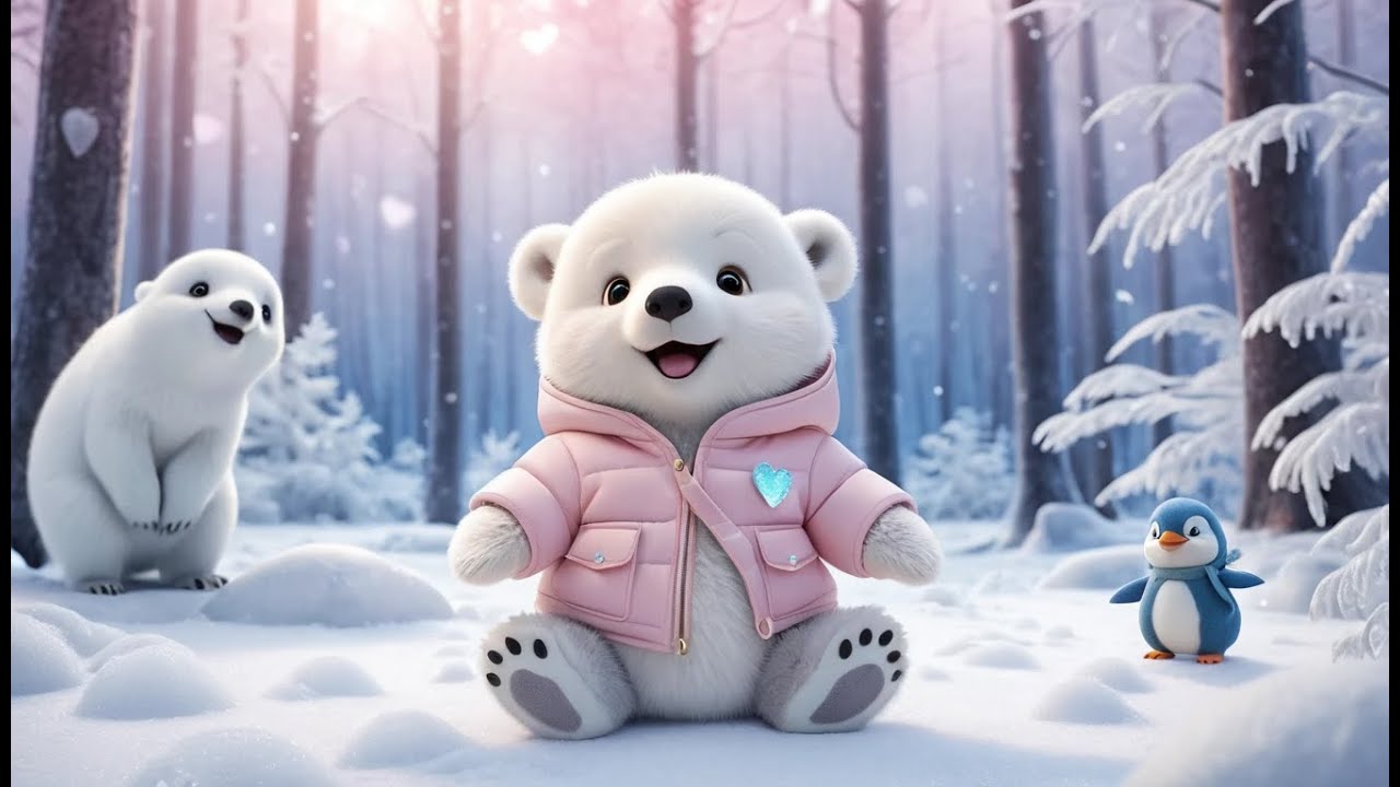 Snowy Forest New Year Party | Fun New Year Song for Toddlers & Preschoolers