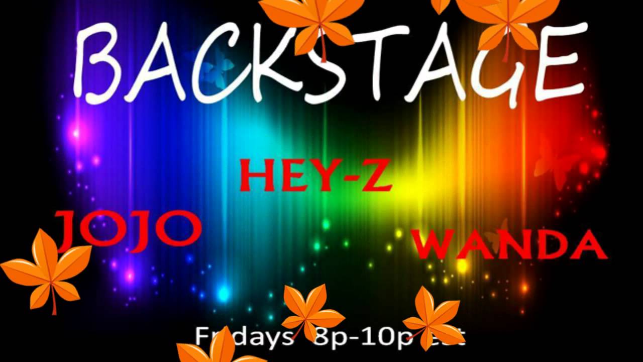 ListenToBackstage  Friday Nights 8p est