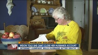Widow Can't Close Husband's Account