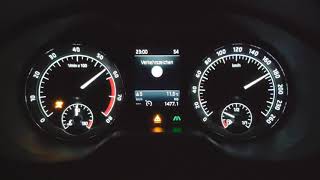2019 Skoda Octavia 2.0 DSG Acceleration 0-210 Km/h