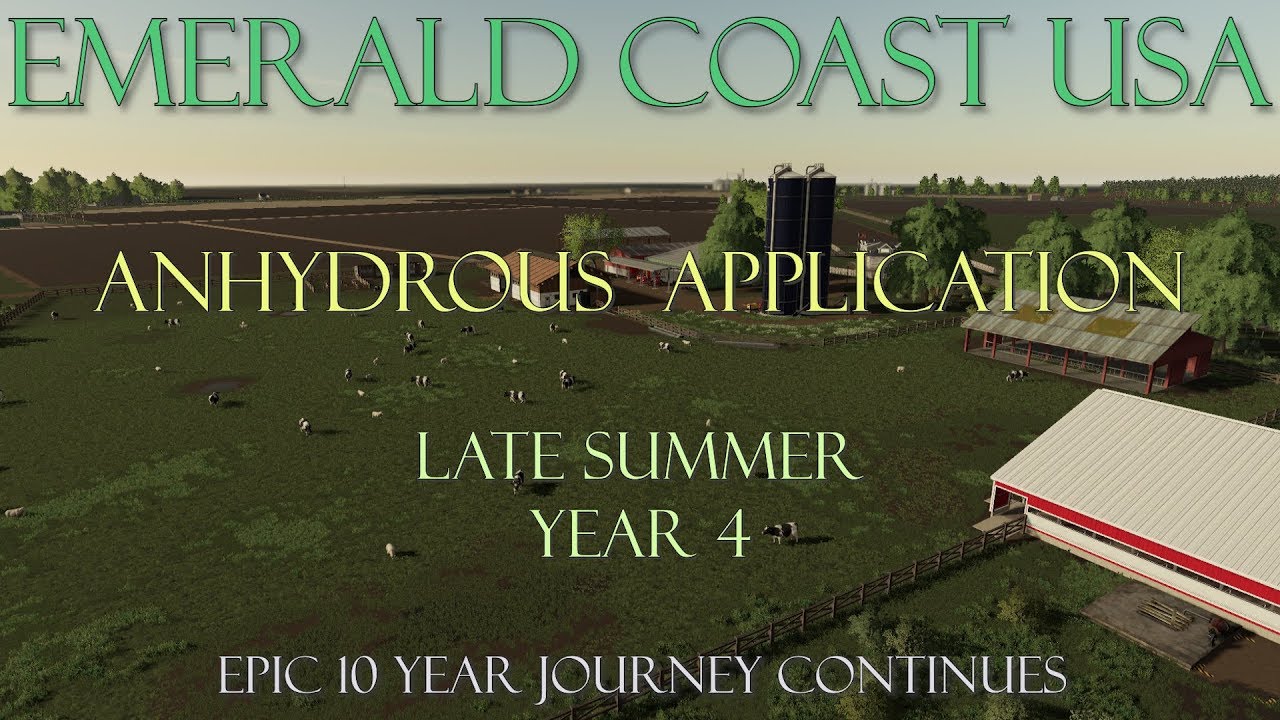 FS19 - 12 Day Seasons - Emerald Coast - EP13 Applying Anhydrous