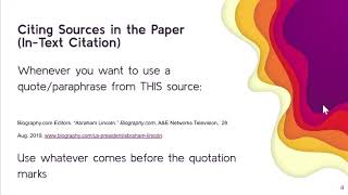 MLA Format Introduction