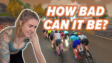 I FINALLY Tried Zwift Racing!
