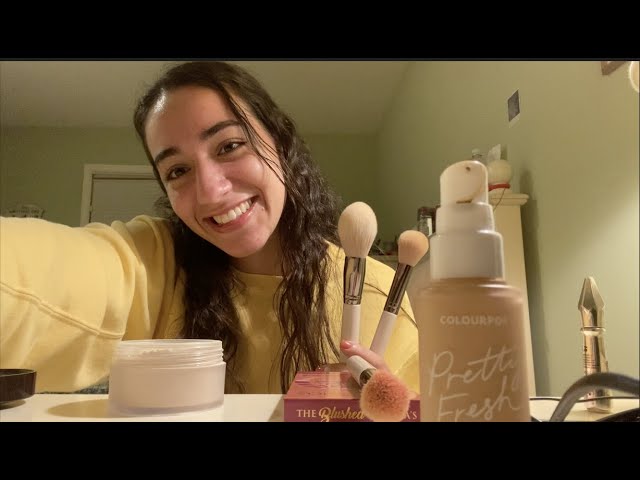 ASMR-  Doing your makeup ✨Fast & Aggressive✨ in 1 minute 💄